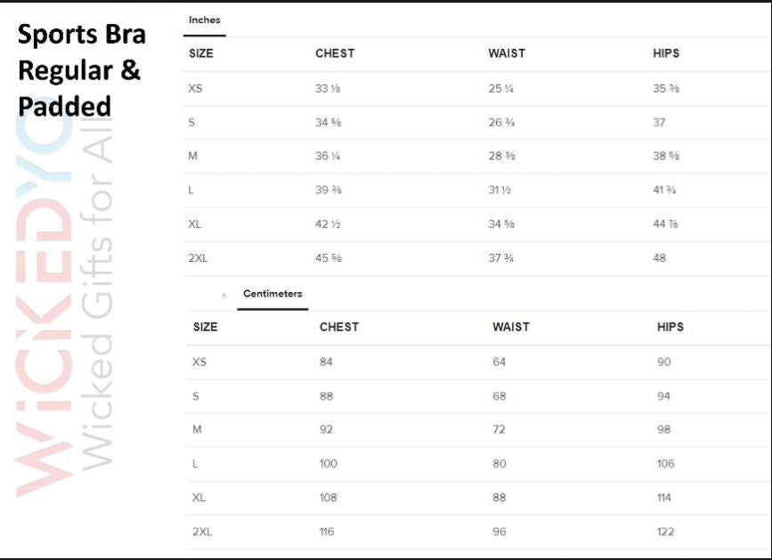 Gym Top for Women. Sports Bra. Fitness top or Dance top. Yoga top or bra for pilates. Artz by WickedYo.